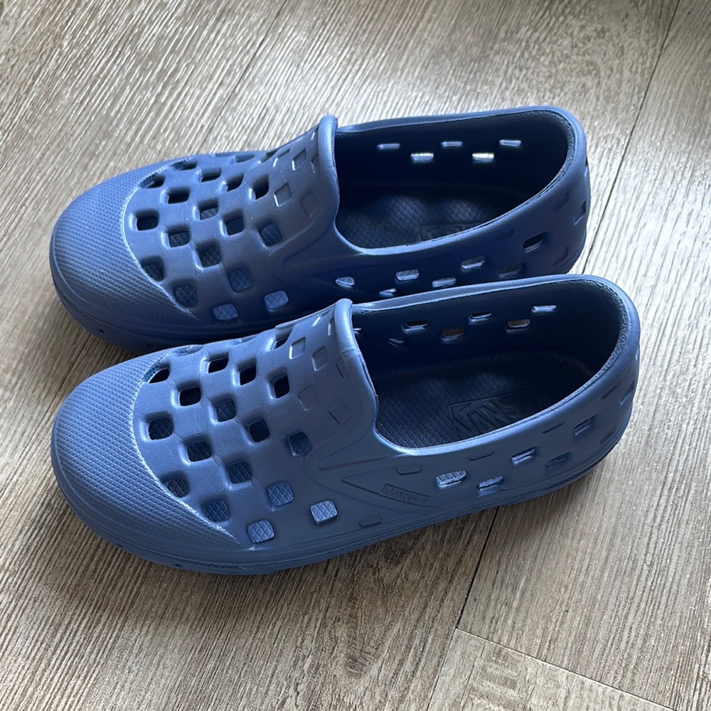 Vans Blue Water Shoes Lightweight Slip-On